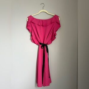 The Limited Sleeveless, VNeck Back with Black Tie